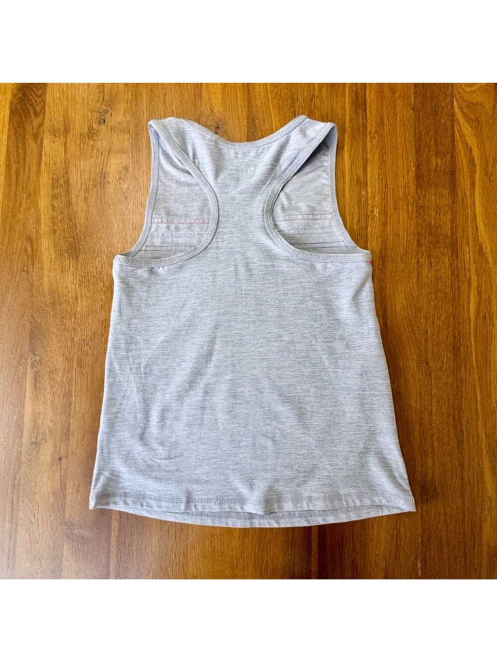 MINI BODEN Athletic Racer Back Tank Top Girls 9-10 140 Grey Muscle Summer Shirt - Picture 2 of 8